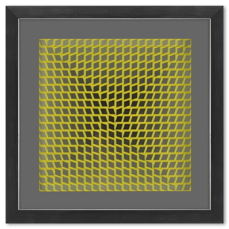 Illik de la serie CTA - 102 by Vasarely (1908-1997)