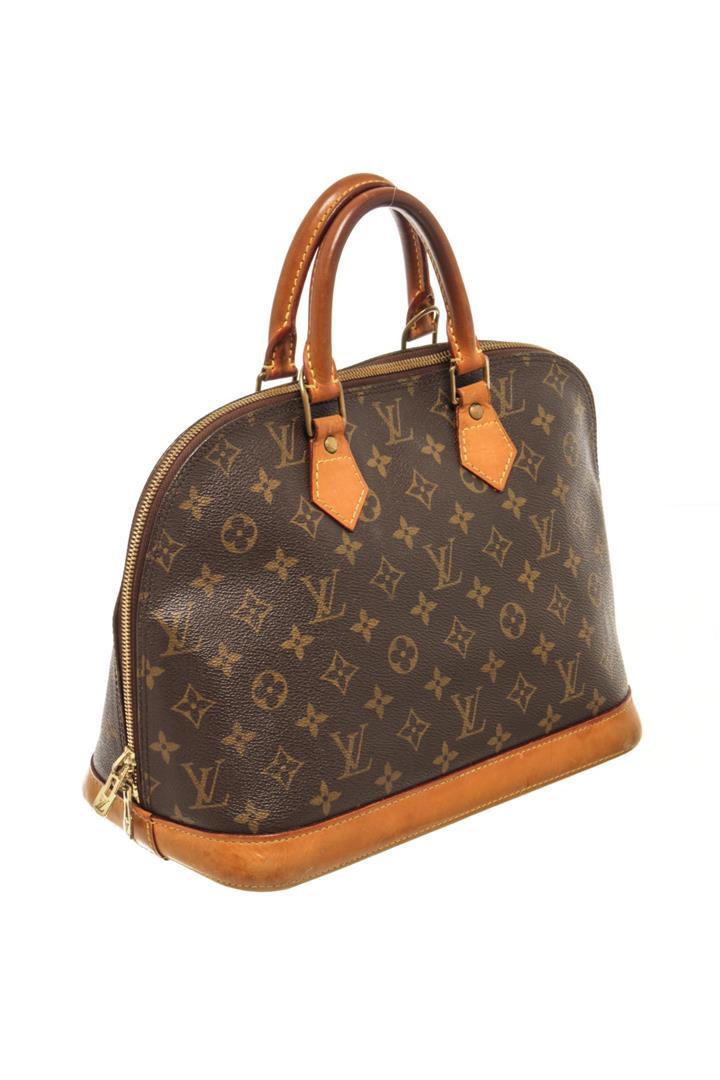 Louis Vuitton Brown Monogram Alma PM Bag