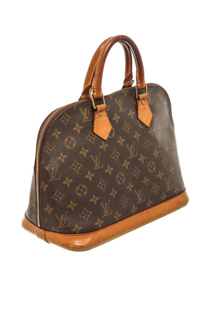 Louis Vuitton Brown Monogram Alma PM Bag