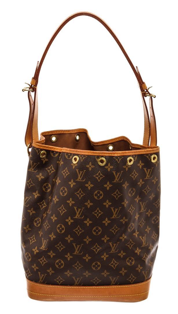 Louis Vuitton Brown Monogram Noe Shoulder Bag