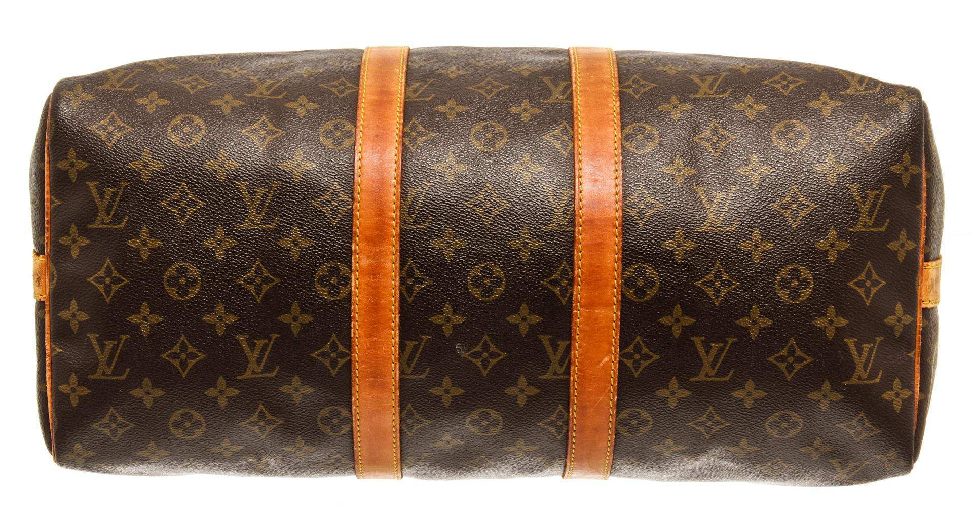 Louis Vuitton Keepall 45 cm Bandouliere Duffel Bag