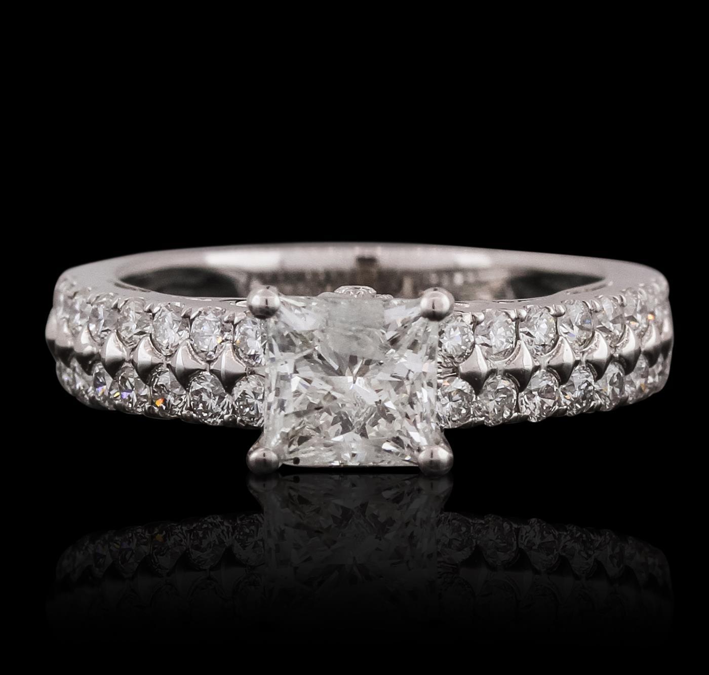 18KT White Gold 2.02 ctw Diamond Ring