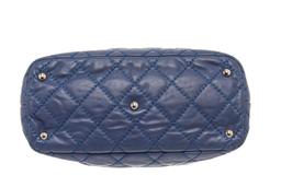 Chanel Navy Blue Quilted Leather Boy Camera Shoulder Bag