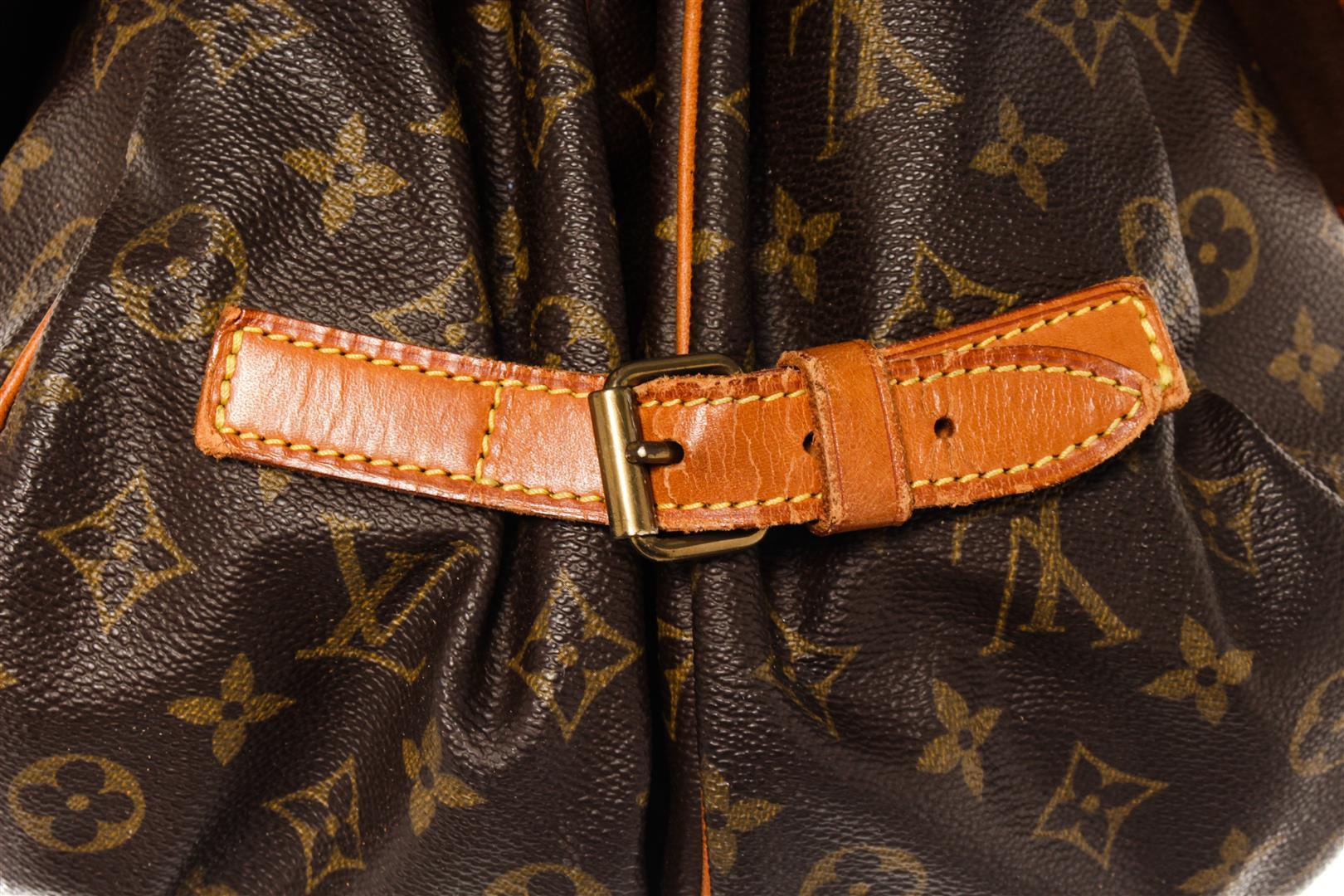 Louis Vuitton Brown Monogram Saumur 35cm Crossbody Bag