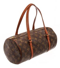 Louis Vuitton Brown Monogram Papillon 30 Shoulder Bag