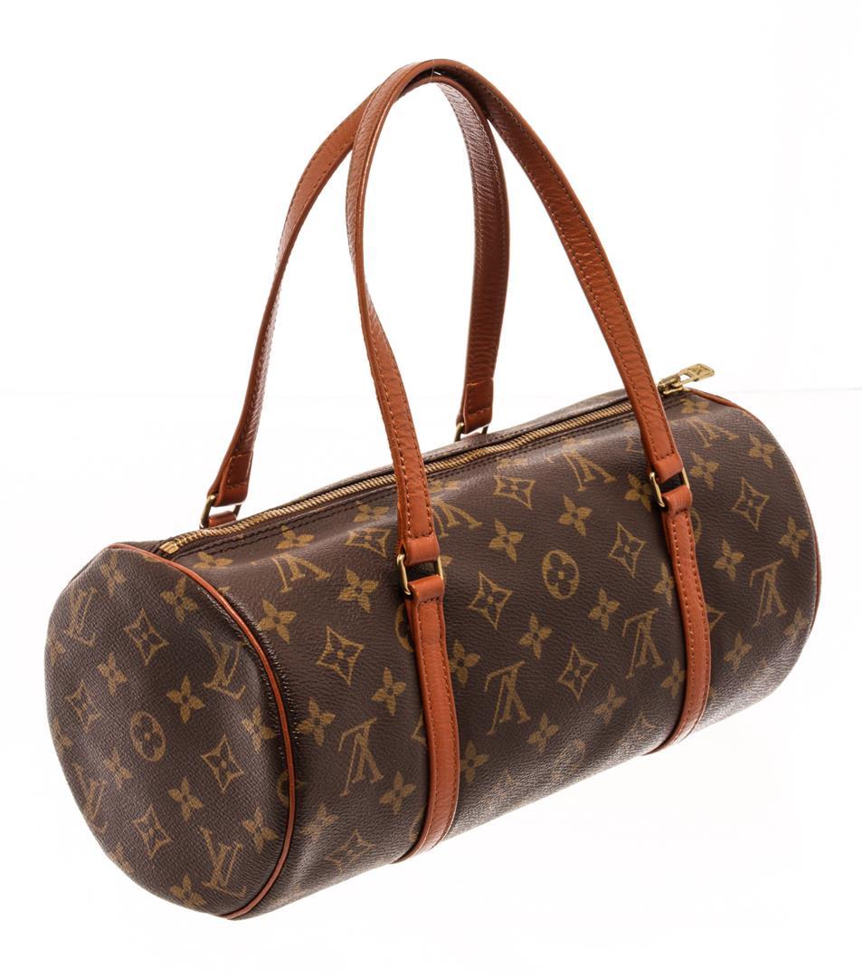 Louis Vuitton Brown Monogram Papillon 30 Shoulder Bag