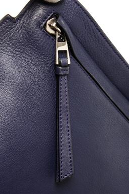 Loewe Navy Blue Leather T Messenger Bag