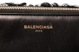 Balenciaga Black Cloud Clutch