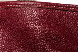 Goyard Burgundy Goyardine Canvas Leather Sac Hardy PM Tote Bag