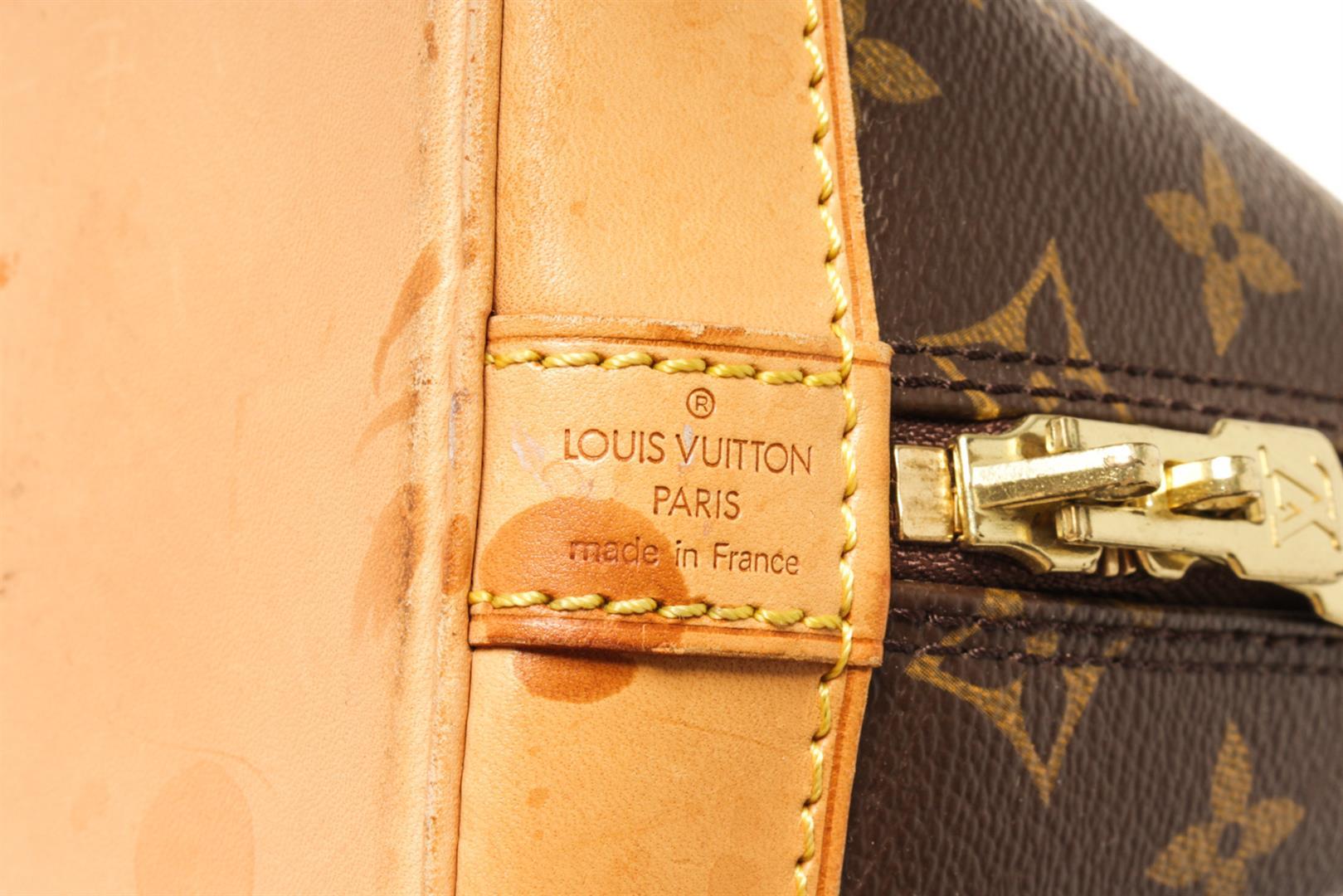 Louis Vuitton Brown Monogram Alma Bag