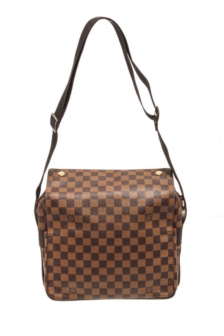 Louis Vuitton Brown Damier Ebene Naviglio Crossbody Bag