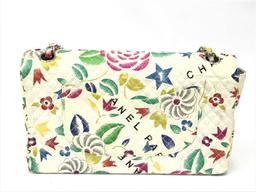 Chanel Floral Single Flap