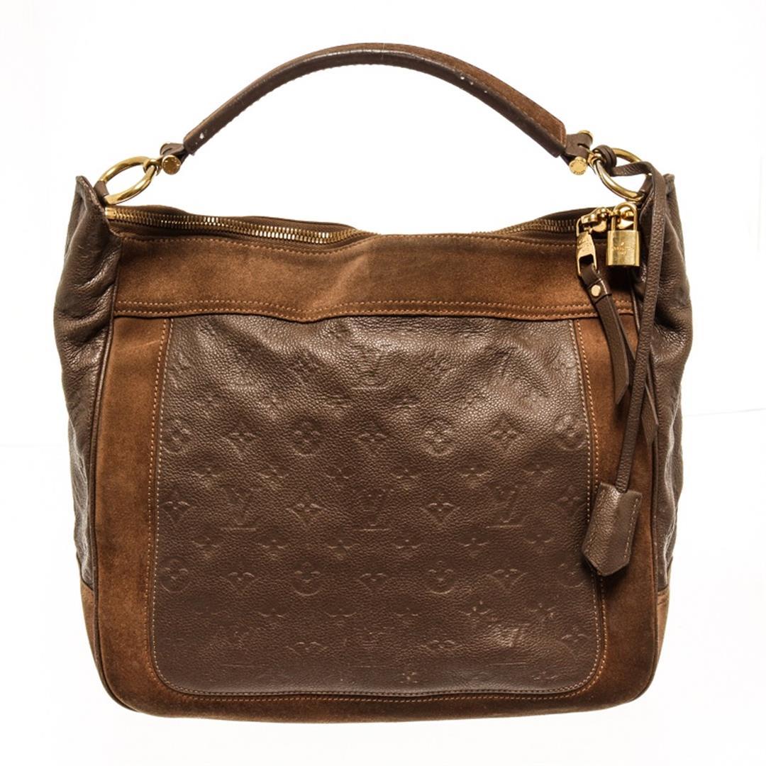 Louis Vuitton Brown Monogram Odesius Hobo Bag