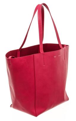 Celine Pink Leather Phantom Cabas Tote Bag