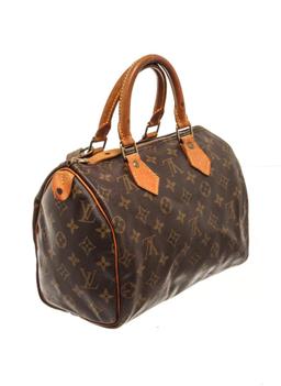 Louis Vuitton Brown Monogram Speedy 25 Handbag