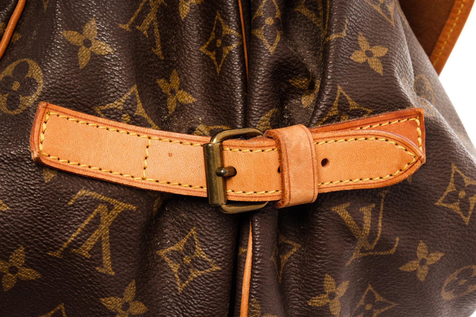 Louis Vuitton Brown Monogram Canvas Saumur 35 Messenger Bag