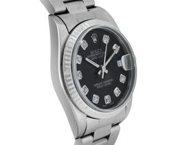 Rolex Midsize 31MM Stainless Steel Sapphire Quickset Datejust With Oyster Band