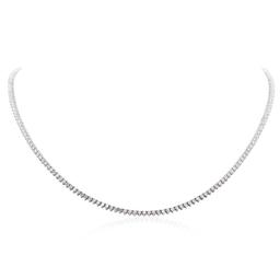 14KT White Gold 5.67 ctw Diamond Necklace