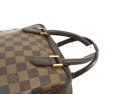 Louis Vuitton Damier Ebene Canvas Leather Brera Handbag