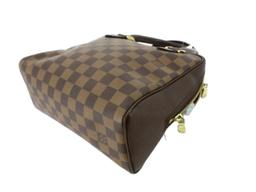 Louis Vuitton Damier Ebene Canvas Leather Brera Handbag