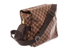 Louis Vuitton Brown Damier Ebene Naviglio Messenger Bag