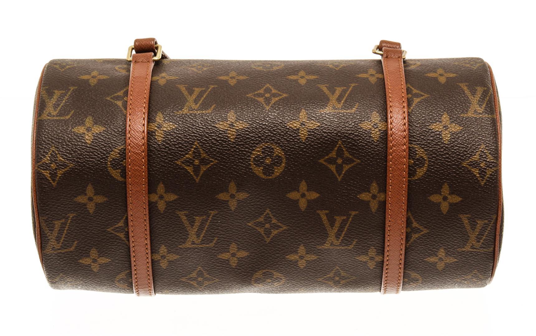 Louis Vuitton Brown Monogram Canvas Papillon 26 Shoulder Bag