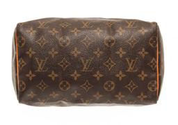 Louis Vuitton Brown Monogram Speedy 25 Satchel Bag