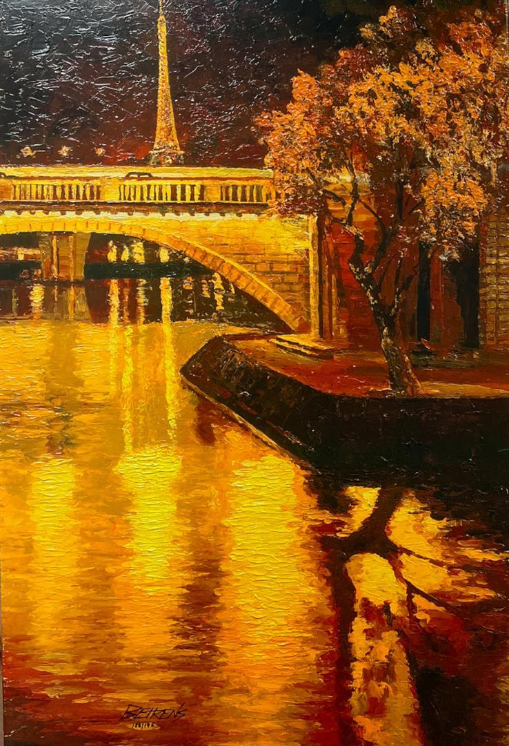 TWILIGHT ON THE SEINE, I by Behrens, Howard