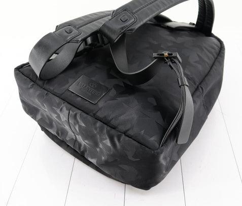 Valentino Black Nylon Camustars Backpack