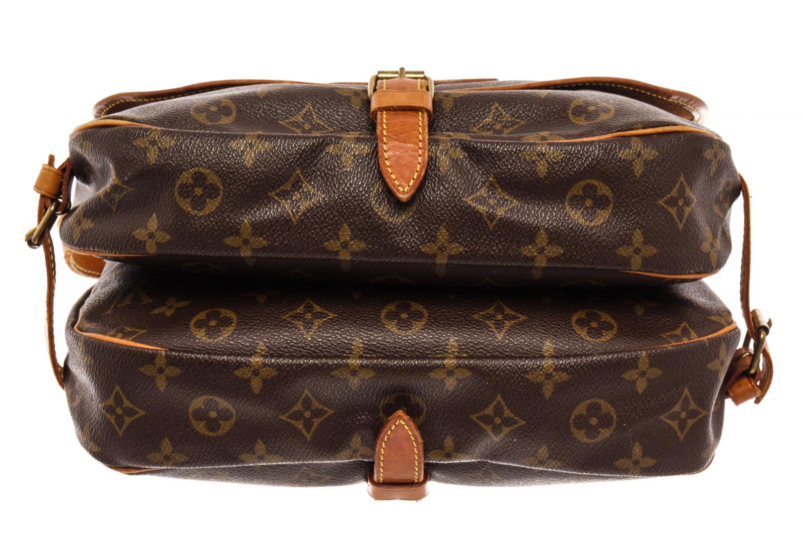 Louis Vuitton Brown Monogram Canvas Saumur 30cm Shoulder Bag