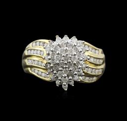 1.00 ctw Diamond Ring - 14KT Yellow Gold