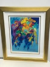 Jazz Horns by LeRoy Neiman (1921-2012)