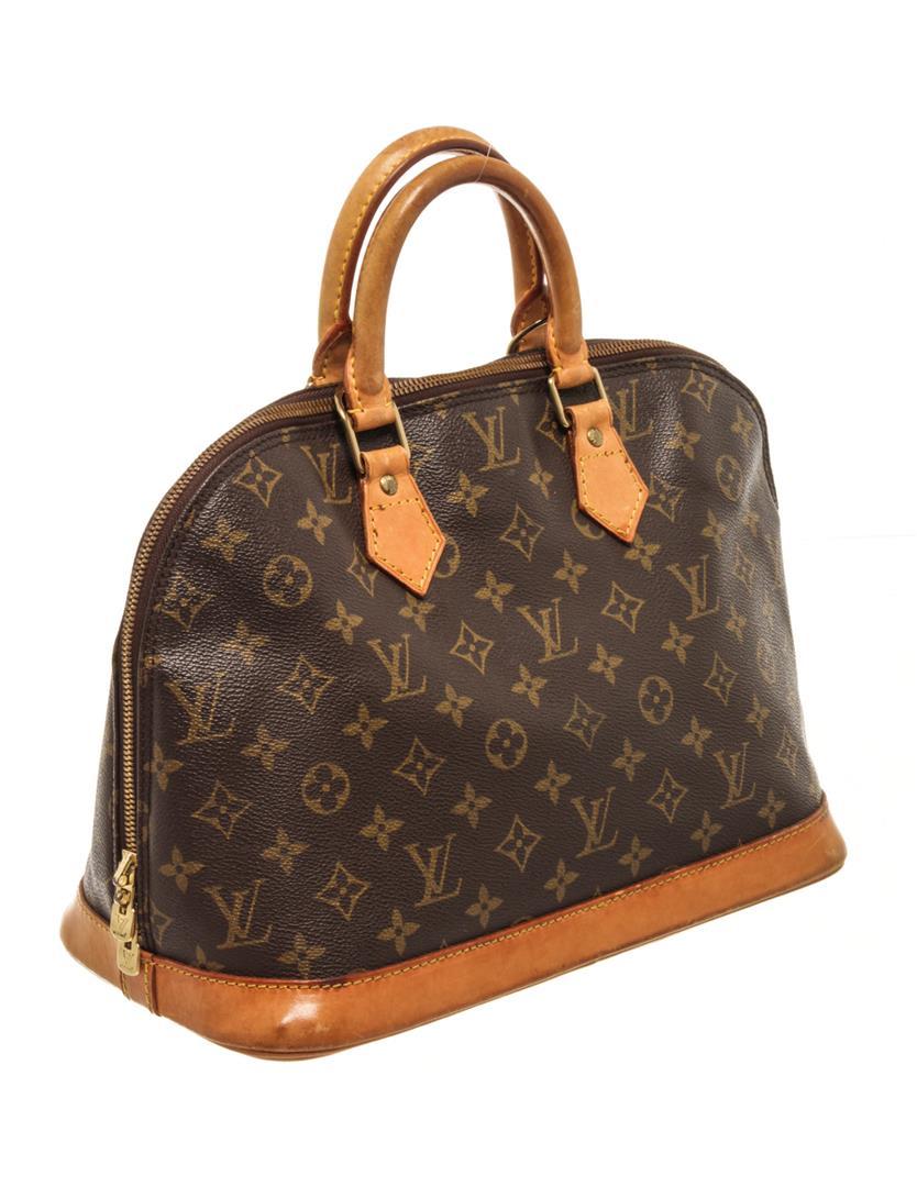 Louis Vuitton Brown Monogram Canvas Alma Handbag