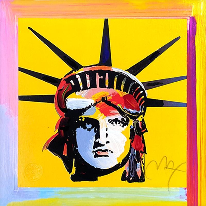 Liberty Head by Peter Max