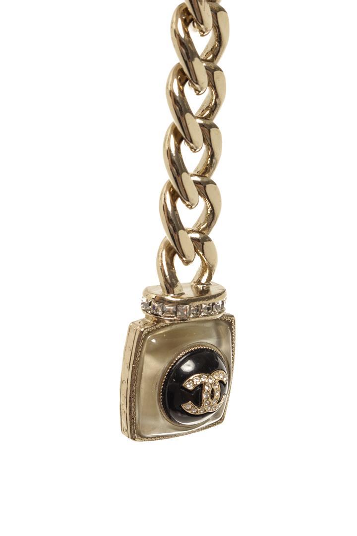 Chanel Gold-tone CC Lipstick Chain