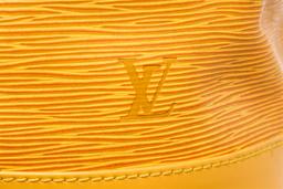 Louis Vuitton Yellow Leather Noe Shoulder Bag