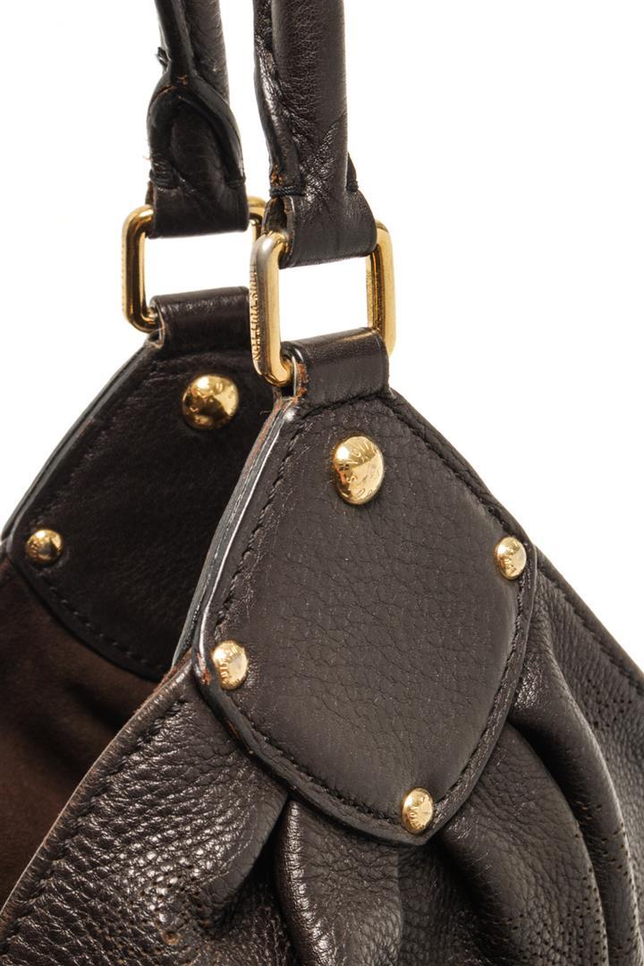 Louis Vuitton Brown Mahina Leather Hobo Bag