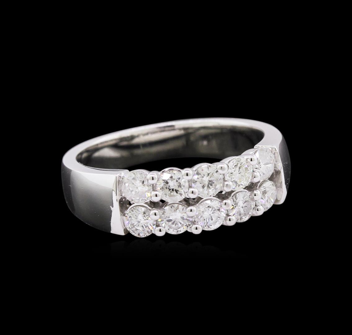 0.88 ctw Diamond Ring - 14KT White Gold