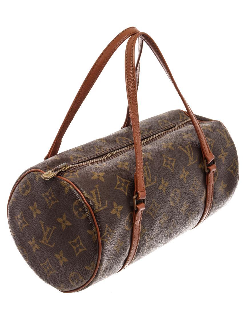 Louis Vuitton Brown Monogram Canvas Papillon 26 Shoulder Bag