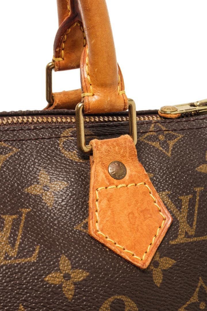 Louis Vuitton Brown Monogram Speedy 25 Handbag