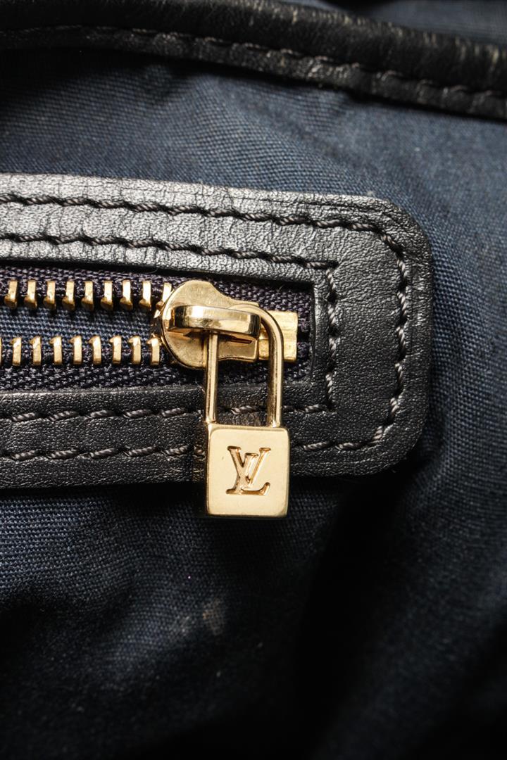 Louis Vuitton Black Monogram Lucille GM Shoulder Bag