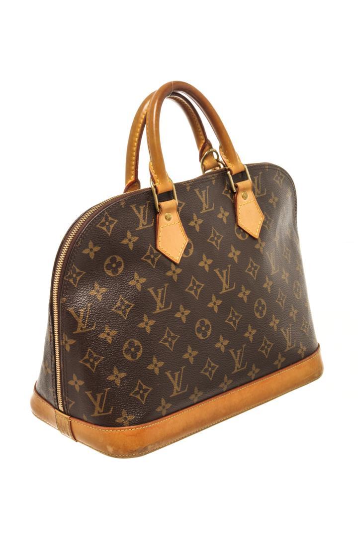 Louis Vuitton Brown Monogram Canvas Alma PM Bag