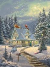 Midnight Delivery by Thomas Kinkade