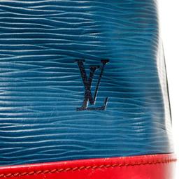 Louis Vuitton Blue Red And Green Epi Leather Noe Shoulder Bag