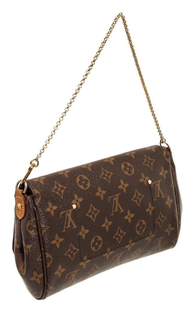 Louis Vuitton Favorite Brown Monogram Canvas MM Crossbody Bag