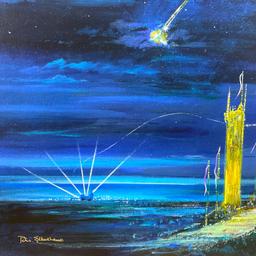 Gold Castle by Peter Ellenshaw (1913-2007)