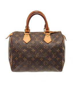 Louis Vuitton Brown Monogram Speedy 25 Satchel Bag