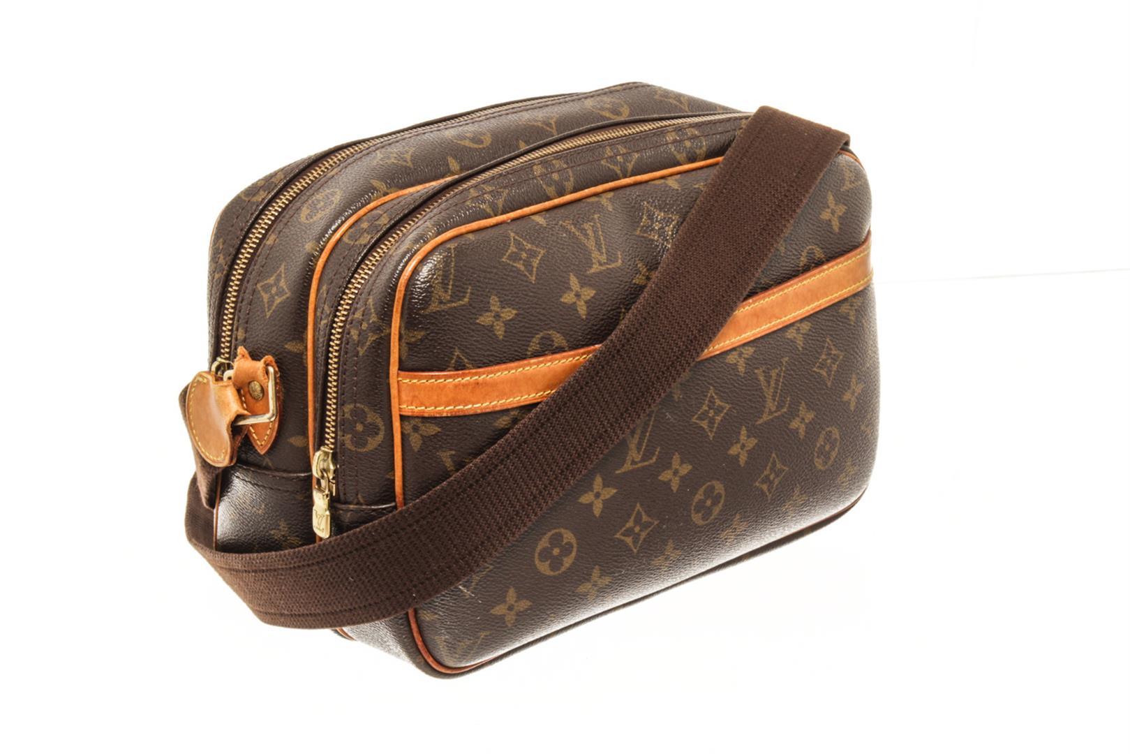 Louis Vuitton Brown Monogram Canvas Reporter PM Crossbody Bag