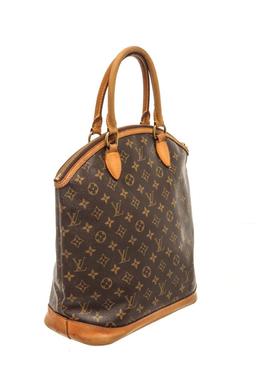 Louis Vuitton Brown Monogram Canvas Lockit Vertical Tote Bag