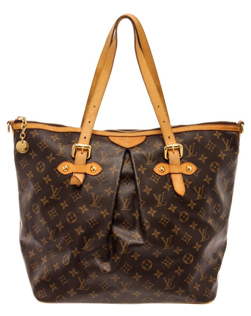 Louis Vuitton Brown Monogram Canvas Palermo GM Shoulder Bag